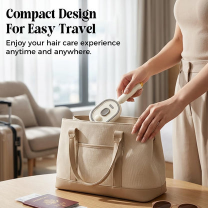 Revolutionary 2-in-1 Electric Spray Air Cushion Massage Comb - The Ultimate Misting Detangling Brush for Effortless Hair Care and Styling!