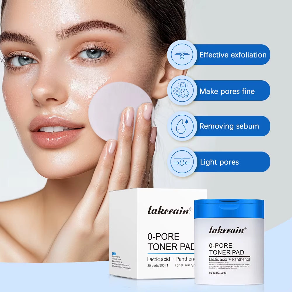 Zero Pore Pad 2.0 Double Textured Facial Toner for Exfoliating and Smoothing Pores Korean Skin Care Pad for All Skin Types 70Pcs